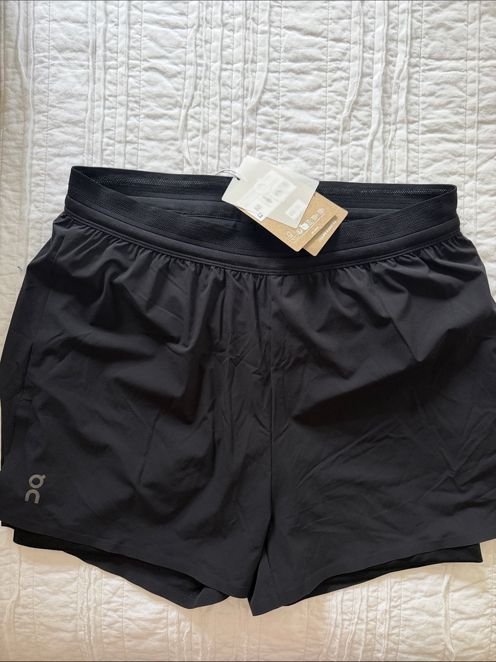 On Running Black Women's Athletic Running Shorts